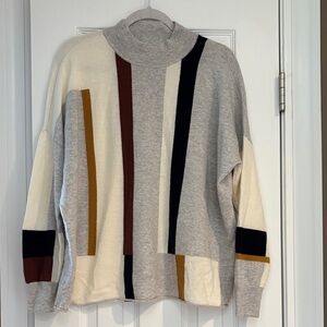 Billy Reid Color block 100% Merino Wool
Sweater